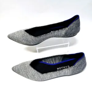 ROTHY’S Heathered Gray Flats Size 9.5