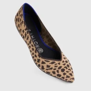 Rothy’s Leopard Print Women's Flats Pointed Toe