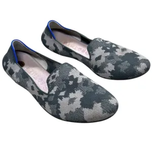 Rothy’s Loafers in Grey Botanicamo Knit Fabric Slip On Flats Women’s US 10 EU 41
