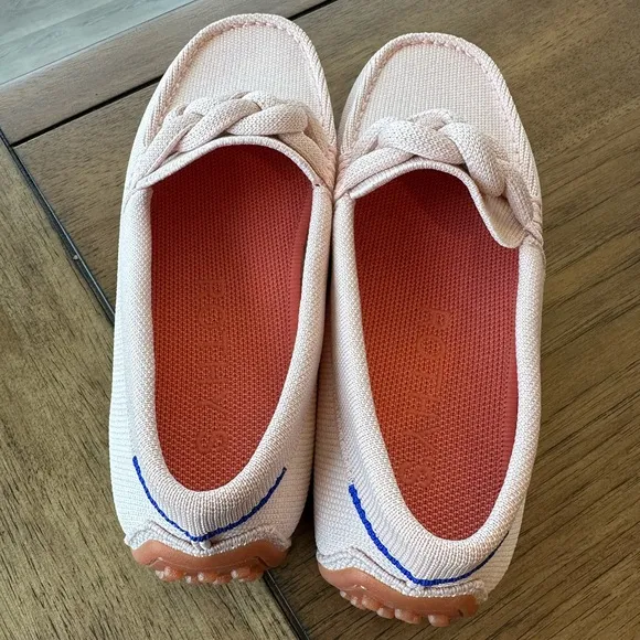 Rothy's Pink Knot Loafers