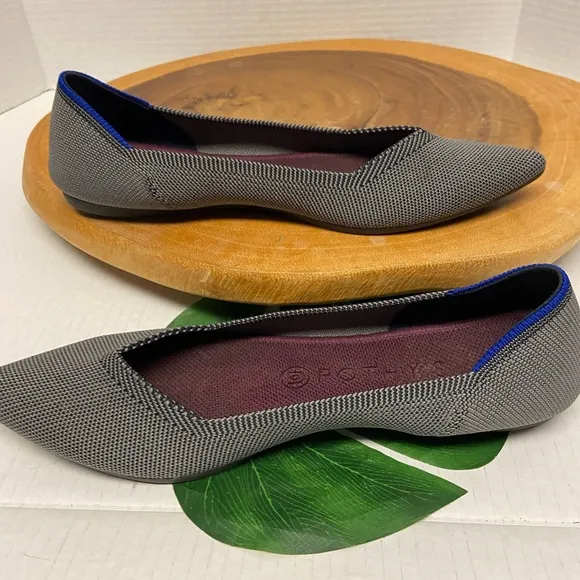 ROTHYS Pointed Toe Flats Sz: 9