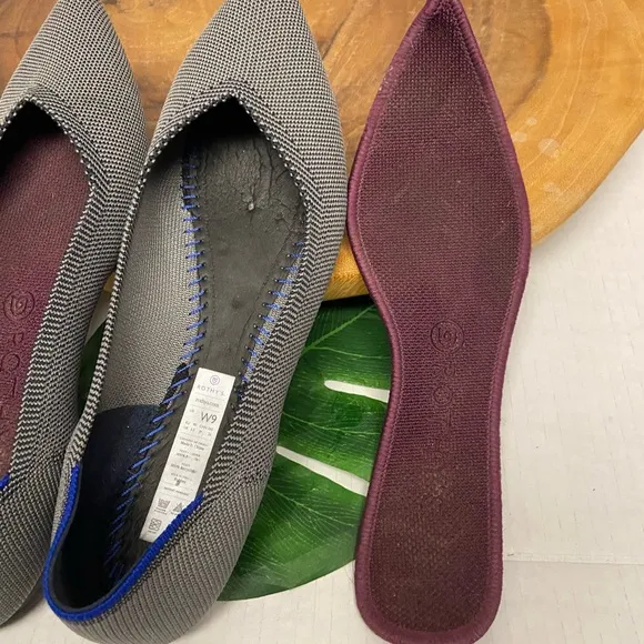 ROTHYS Pointed Toe Flats Sz: 9