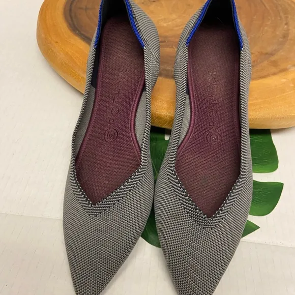 ROTHYS Pointed Toe Flats Sz: 9