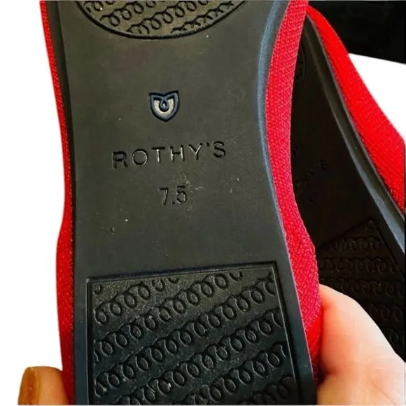 Rothy’s Red Flats