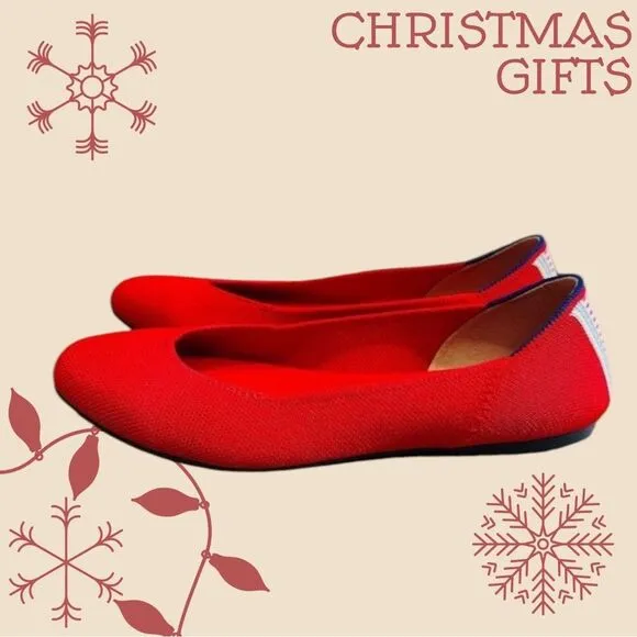 Rothy’s Red Flats