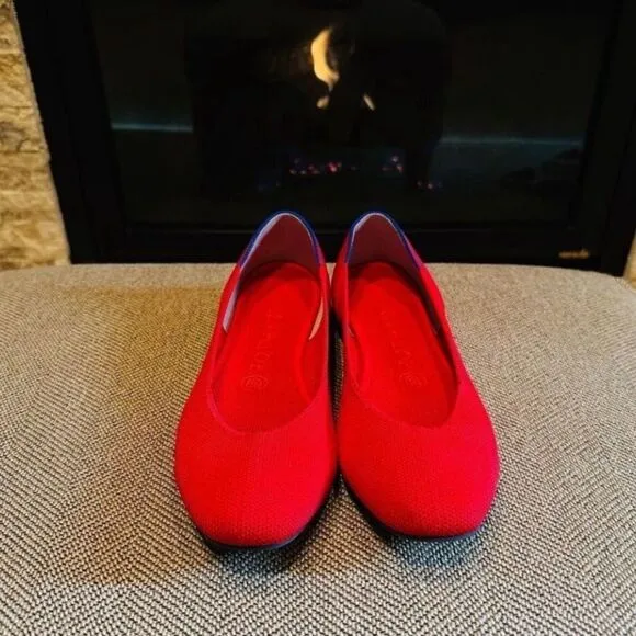 Rothy’s Red Flats