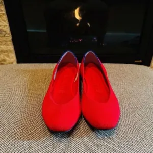 Rothy’s Red Flats