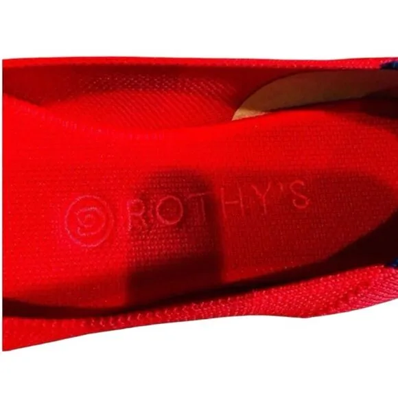 Rothy’s Red Flats