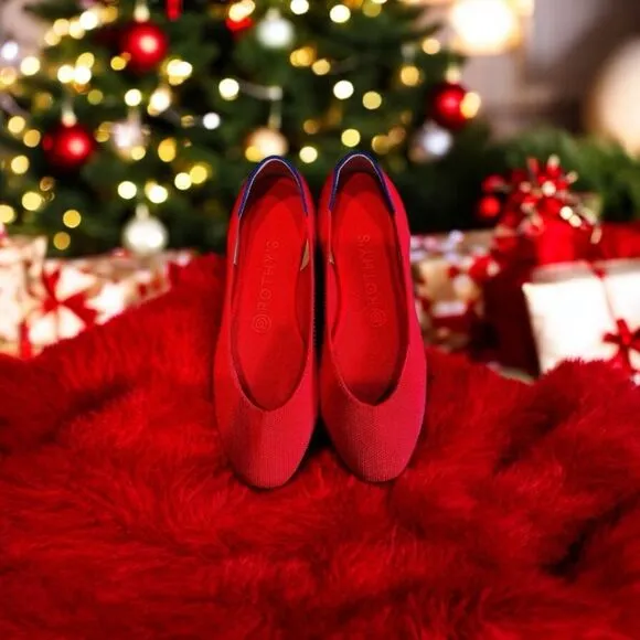 Rothy’s Red Flats