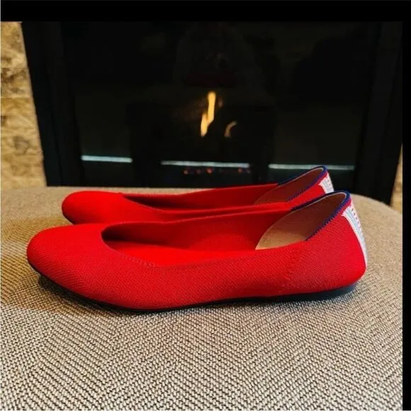 Rothy’s Red Flats