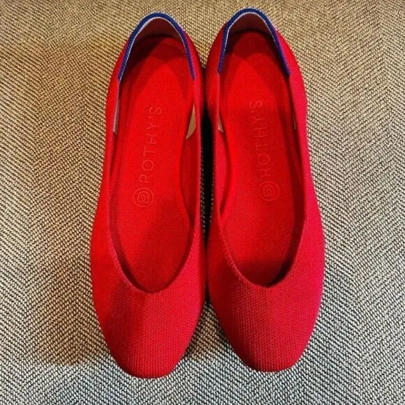 Rothy’s Red Flats