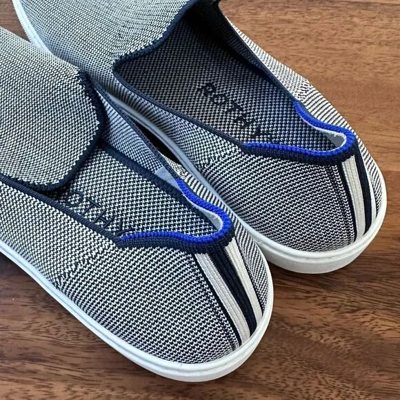 Rothy’s Slip on Sneakers in “Anchor”, Size 8