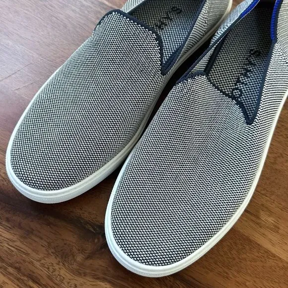 Rothy’s Slip on Sneakers in “Anchor”, Size 8