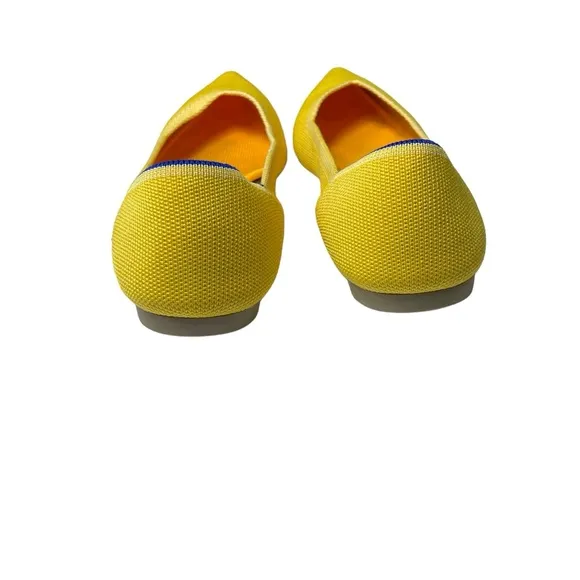 Rothy’s Sunshine Yellow Pointed Flats
