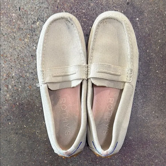 Rothy's Tan Slip-On Loafers Classic Style