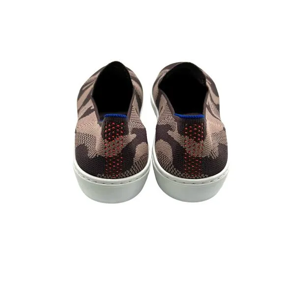 Rothy’s Taupe Camo Slip On Sneakers Women’s Size 11