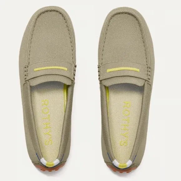 Rothy’s The Driver Fern Green Loafers