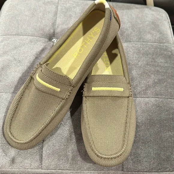 Rothy’s The Driver Fern Green Loafers