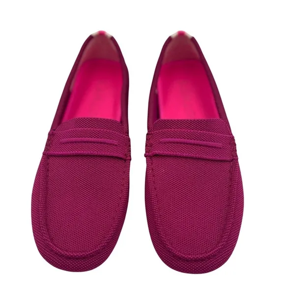 Rothy's The Driver Loafers in Raspberry, Women's Size 9.5, Excellent Condition