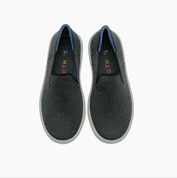 Rothy's The Kids Sneakers Slip On Gray Size 3 Rainbow