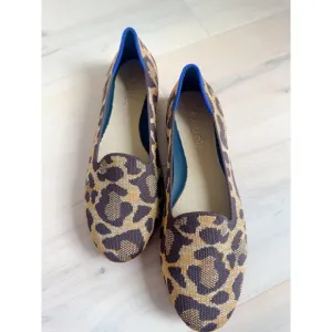 Rothy's The Lounge Loafer Metallic Cat Women's Size 8 NWOB Brown Gold Comfort