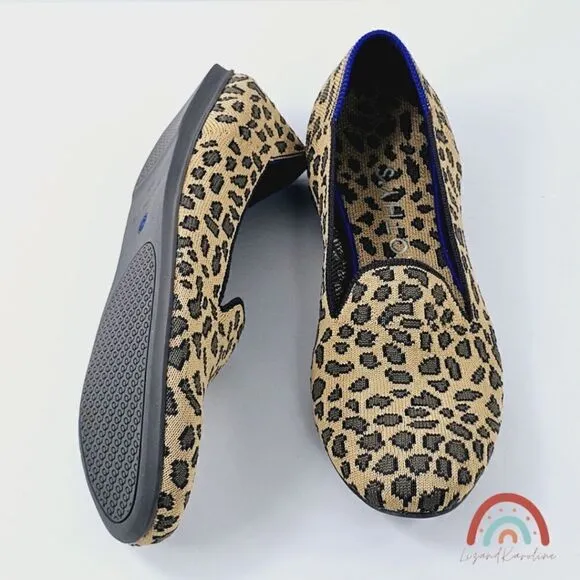Rothy's The Lounge Loafer Spotted Cheetah Flats