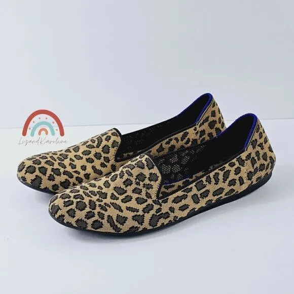 Rothy's The Lounge Loafer Spotted Cheetah Flats