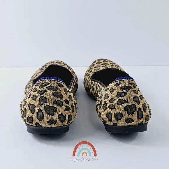 Rothy's The Lounge Loafer Spotted Cheetah Flats