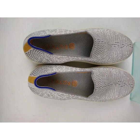 Rothy’s The Original Slip-On Fabric Sneakers in Opal Python Retired Size 8