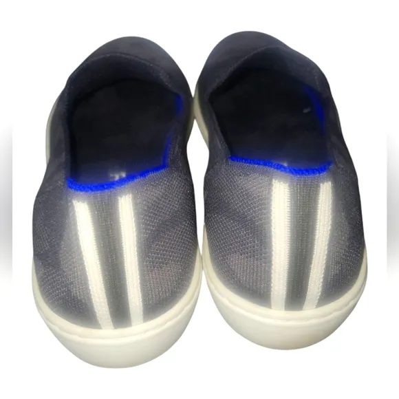Rothy's The Original Slip On Gray Camo Textile Women's W8.5 Sneaker