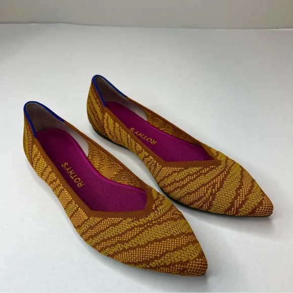 Rothy's The Point Flats Driftwood Brown W11