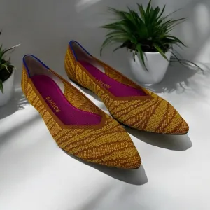 Rothy's The Point Flats Driftwood Brown W11