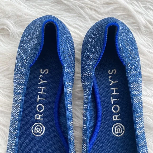 Rothy’s | The Point Flats in Indigo Heather
