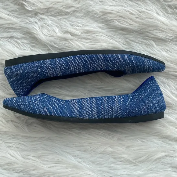 Rothy’s | The Point Flats in Indigo Heather