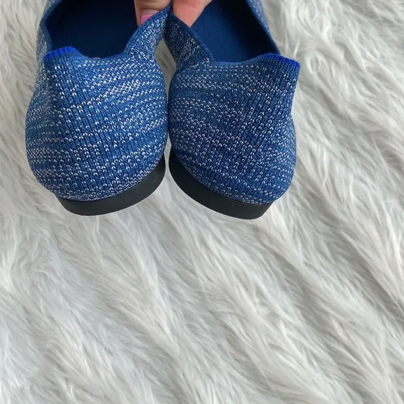 Rothy’s | The Point Flats in Indigo Heather