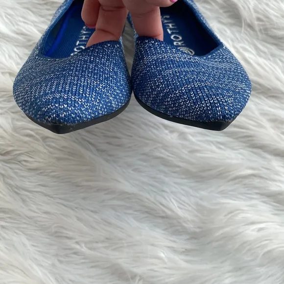 Rothy’s | The Point Flats in Indigo Heather