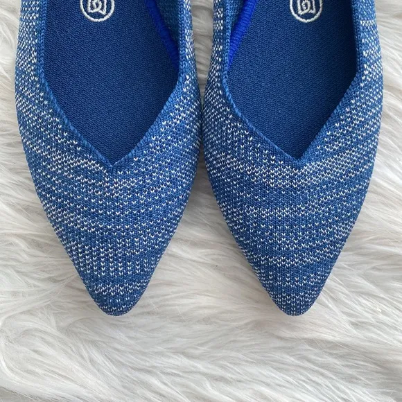 Rothy’s | The Point Flats in Indigo Heather