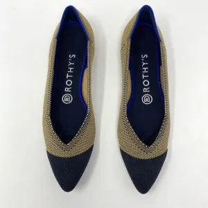 Rothy’s The Point Flats in Retired Dune Cap Toe