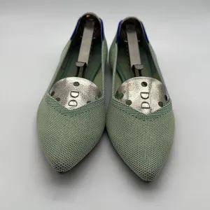 Rothy's The Point Limited Edition Mint Green Washable Comfort Flats Womens 7