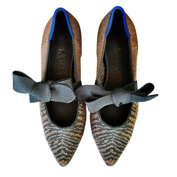 ROTHY’S | The Point Mary Jane Bow Ballet Flats