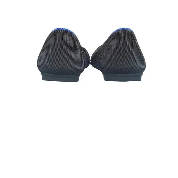 Rothy's womans size 6 black flats classic‎ comfort versatile closet staple