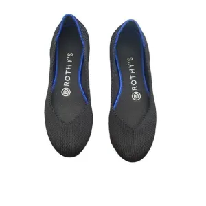 Rothy's womans size 6 black flats classic‎ comfort versatile closet staple