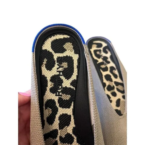 Rothy's Women's Almond Demi Flat Slip-On Shoes Brown Size 9.5 Casual