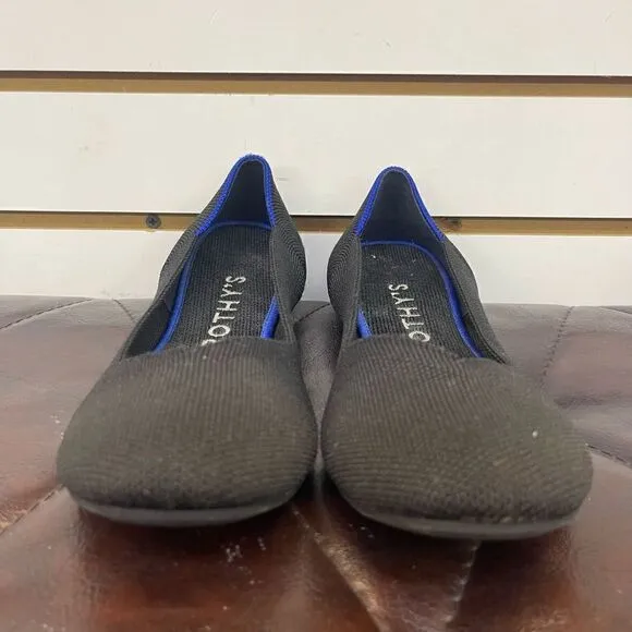 Rothy's Womens Round Toe Slip On Ballet Flats Comfort Shoes Size 8