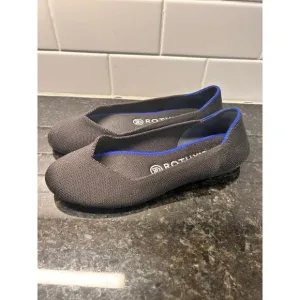 Rothy's Women's Slip-On Ballet Flats Shoes‎ Casual Comfort Preppy Blue Size W7.5