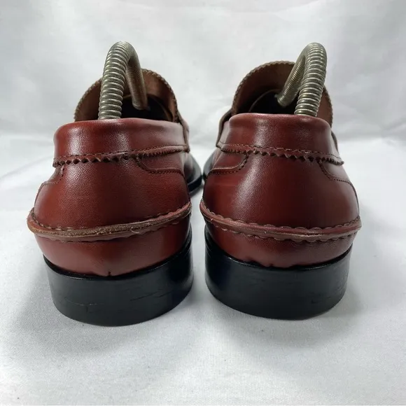 Rowland Brothers Leather Loafers Italy Made Men's Sz 10