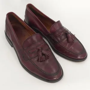 Russell and Bromley Tassel Loafers Brown Leather Made‎ in Italy Men's 42.5 9