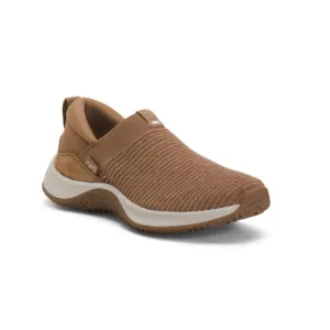 RYKA Walnut Brown Encore Knit Slip On Sneakers