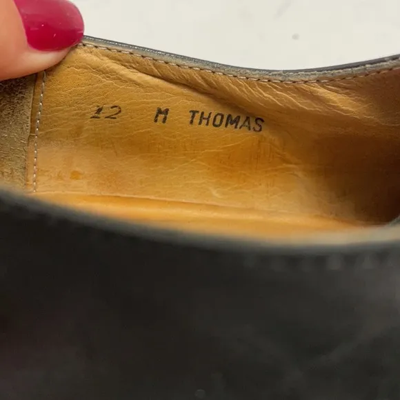 Saks Fifth Ave leather Thomas loafers