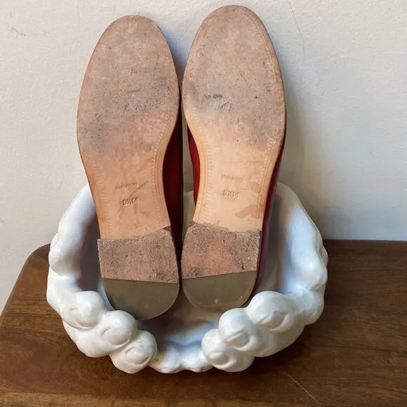 Saks Fifth Avenue Red Loafers